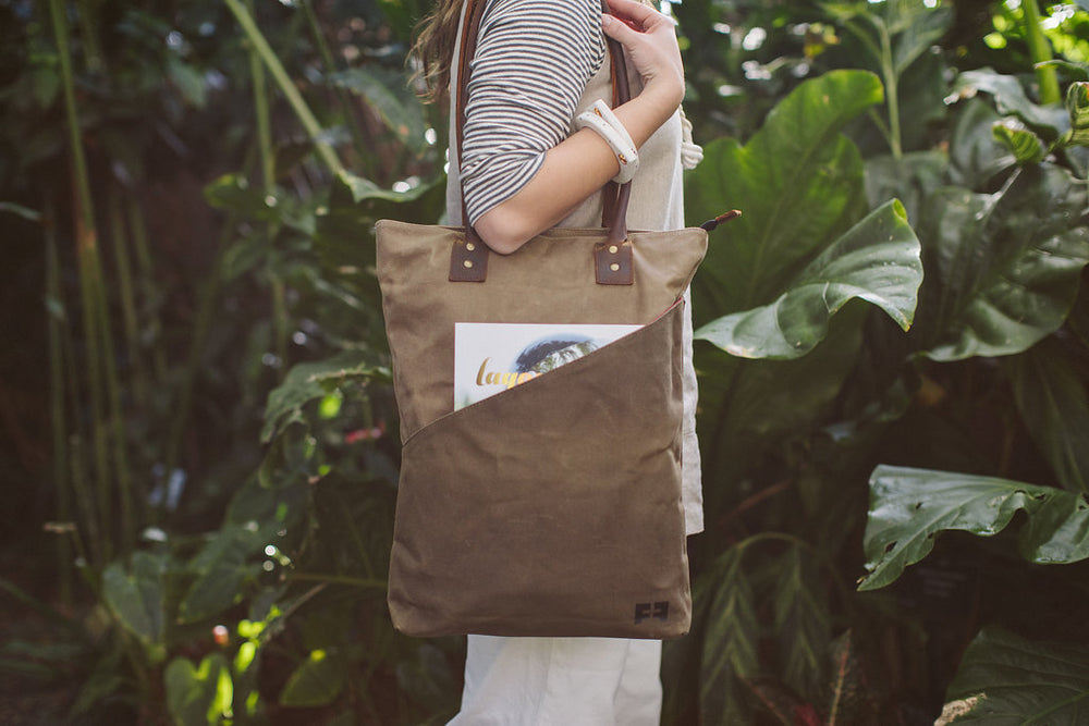 the TALL TOTE in EARTH - :: FAT FELT ::